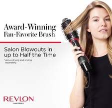 Revlon One-Step Volumizer PLUS Hot Air Brush BLACK RVDR5298 OPEN BOX