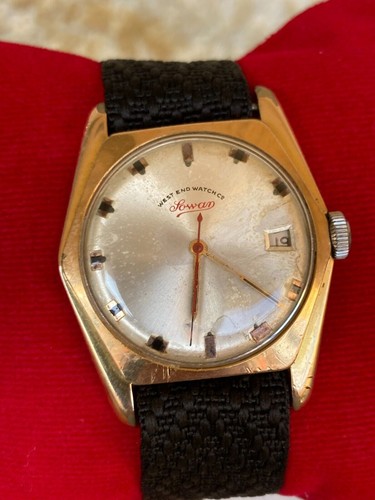VINTAGE WEST END WATCH CO SOWAR WHITE DIAL GOLD FILLED 30M SWISS MANUAL 1960'S - Picture 15 of 24