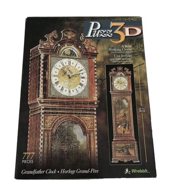 3D Grandfather Clock Puzzle 777pc