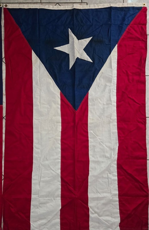 Puerto Rico Flag 4 X 6 High Quality 100% Cotton Embroiled
