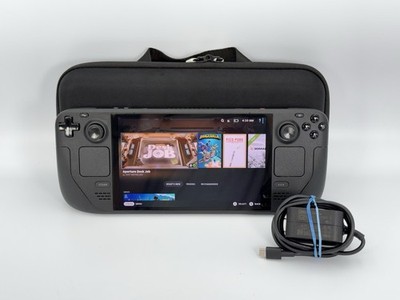 Valve Steam Deck OLED 512GB Handheld Gaming Console Case & Charger 888