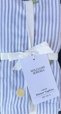 Williams-Sonoma Limone Striped Napkins Set/4