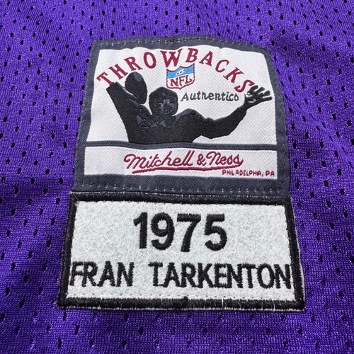 NWT Mitchell & Ness Fran Tarkenton Vikings Jersey #10 Throwback NFL XXL 52 - Picture 3 of 7