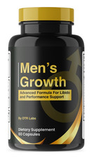 Mens Growth Advanced Formula Male Health  Performance Supplement 60 Capsules