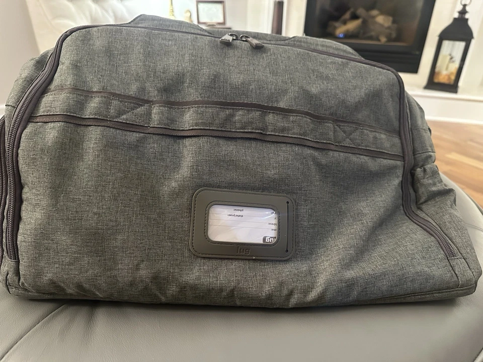  Bolso de noche Lug Pontoon 2 gris jaspeado Foto 3 de 4