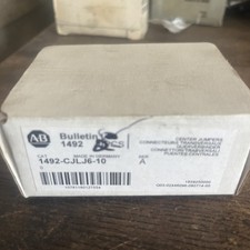 2 NOS Allen Bradley 1492-CJD6-10 Center Jumper Strips