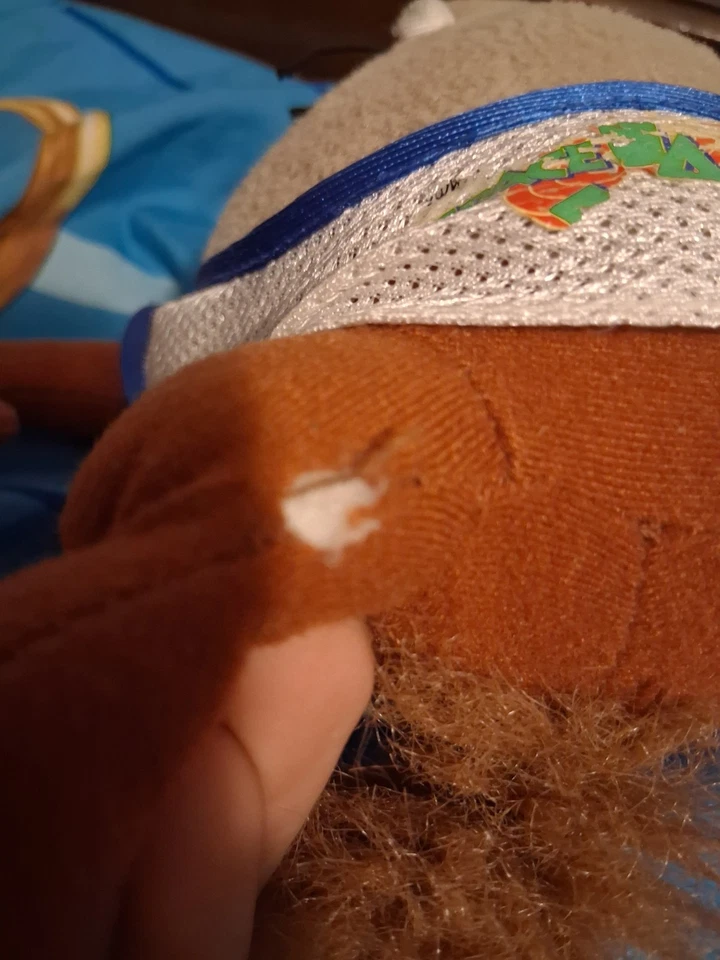 Плюшевая игрушка McDonald's Looney Tunes Space Jam Tazmanian Devil 1996 Taz - Изображение 4 из 4