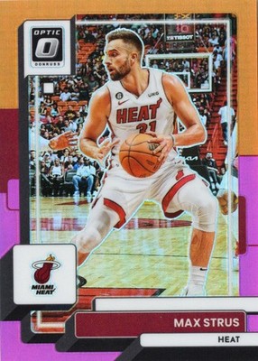 Max Strus 2022-23 Donruss Optic #168 Miami Heat /15 Org/pink