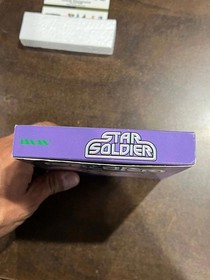 Star Soldier Nintendo NES Complete CIB with Registration Card - MINTY!!