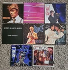 45 rpm Lot 8 DAVID BOWIE Picture Sleeves ONLY -NO VINYL RECORDS TONIGHT POSTER