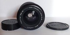 OBJECTIF Macro-zoom Tokina SZ-X 35-70 mm 1:3.5-4.6 + Bouchons Av/Ar. (CANON FD)