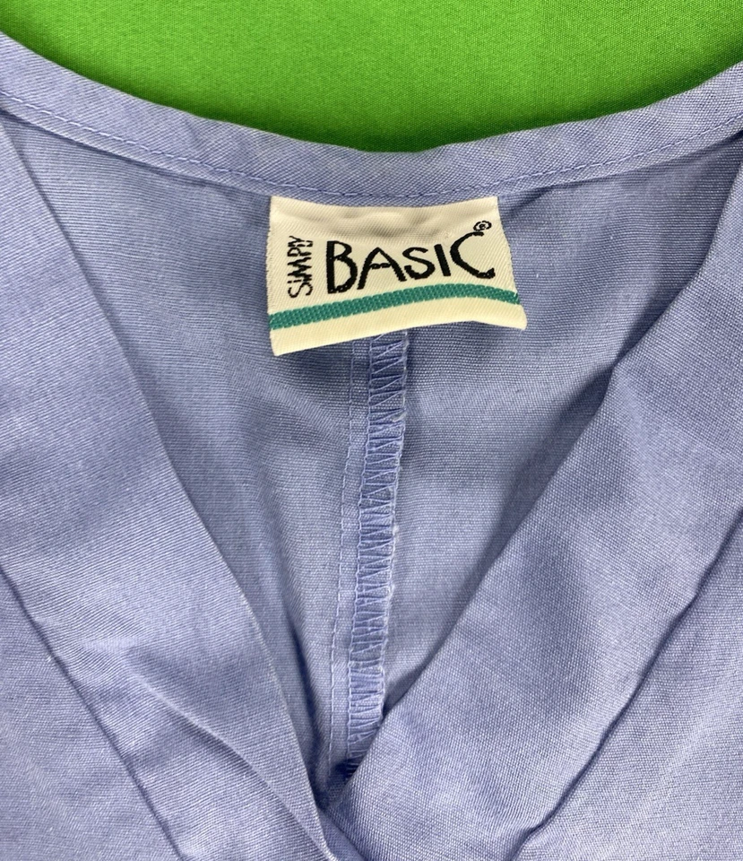 Blusa Médica L-XL Azul Claro Simplemente Básica Medida en Fotos Foto 2 de 4