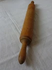 Antique Wooden Roller Type Rolling Pin Vtg Country Kitchen Baking Pastry Ukraine