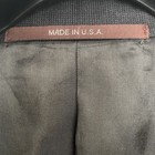 Hickey Freeman men's 100% Super 130’s worsted wool blazer with notch lapel, four-button front, and subtle textured fabric.