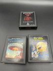 Vintage Atari 2600 Game Lot (3) - Space Invaders, Pac-Man, Combat - UNTESTED