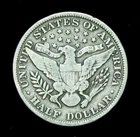 1895 Barber Silver Half Dollar Coin (T81)