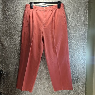 Vintage Polo Ralph Lauren Pants Mens 34 (33X27) Salmon Chino
