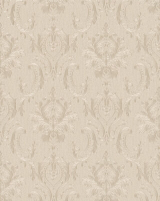 Vliestapete Ornament Floral beige Glanz Marburg 30625 (5,76 /1qm)