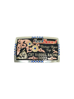 USED 2022 Kool Speed CBT Barrel Racing Buckle