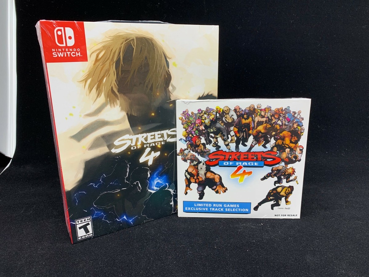 Limited Run Streets of Rage 4 Classic Edition Nintendo Switch +