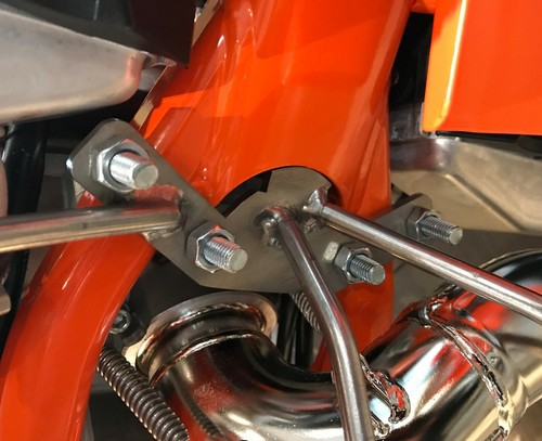 2019-2017 KTM HUSQVARNA 2T Osłona dyfuzora Klatka kufa TPI EXC TE Pipe guard 300 - Zdjęcie 9 z 11