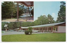 1960s? Chrome - Pink Motel, Indian Reservation - Cherokee, North Carolina