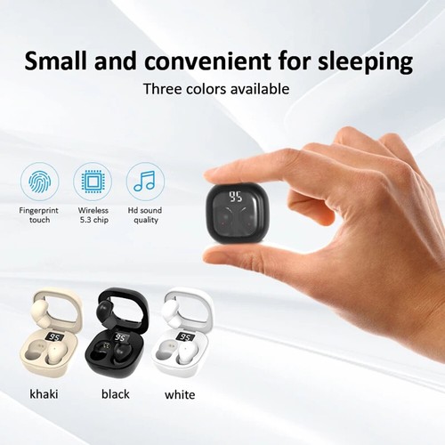 2025 Invisible NEW Earbuds 5.3 Micro Bluetooth Earbuds Mini Wireless Earphones - Picture 12 of 28