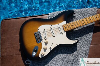 1993 Fender ST57-70 '57 Stratocaster Reissue Natural Light Relic