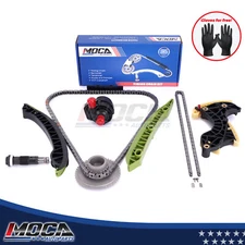 Timing Chain Kit W/Auxiliary Water Pump for 12-14 Mercedes Benz C250 1.8L Turbo