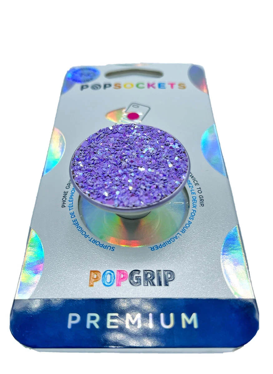 PopSockets Premium Sparkle ✨ Glitter Lilac Purple Lavender