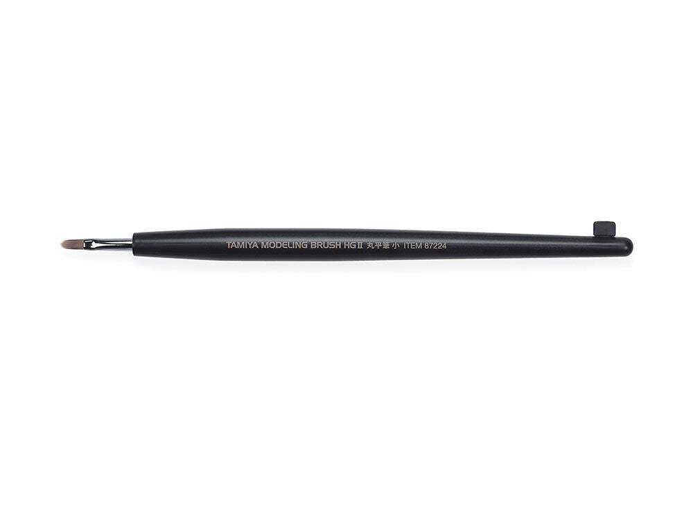 Tamiya 87224 Tamiya Modelling Brush HG II Rounded Flat Brush (Small), NIP