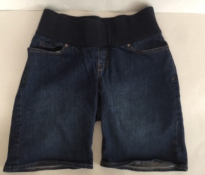 Gap Maternity Denim Shorts Size EUC