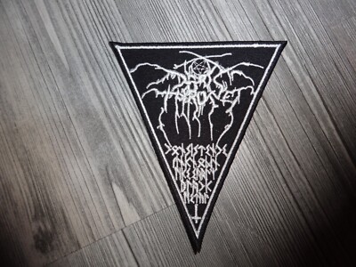 Darkthrone Shape Patch Mayhem * Isvind * Horna