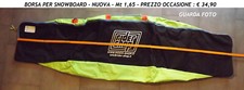 BORSA PORTA SNOWBOARD di SACCA da NUOVA manico in tracolla taschina IMPERMEABILE