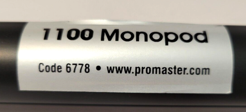 Pro Master 1100 Code 6778 Camera Monopod W/ Zip Case - Picture 6 of 10