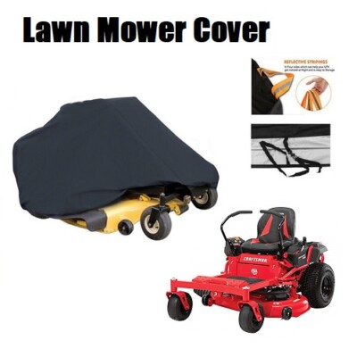 57'' Riding Lawn Mower Tractor Cover Garden Outdoor Yard Snow Dust Rain Protector