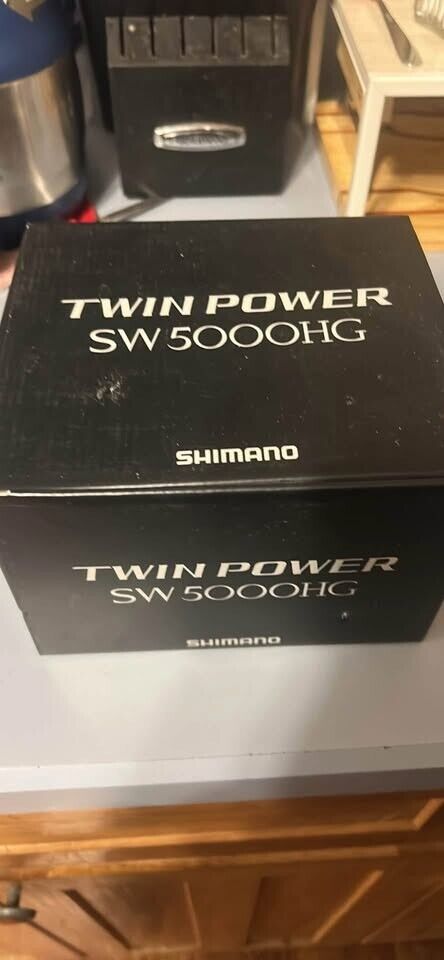 Shimano 21 Twin Power SW 5000HG Spinning Reel New in the Box Shimano 21 Twin Power SW 5000HG Spinning Reel New in the Box