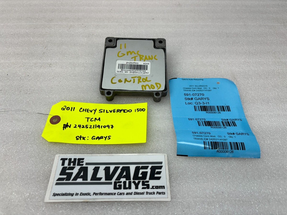 07-13 Chevrolet GMC 1500 SIERRA SILVERADO TRANSMISSION CONTROL