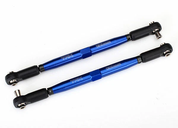 Traxxas 7748X Toe links TUBES blue-anodized aluminum 157mm for X-MAXX - Image 3 of 3