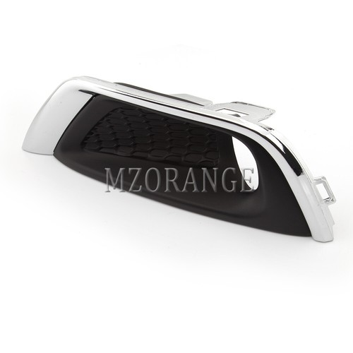Bumper Fog Light Cover Bezel w/ Chrome Trim For Jeep Compass 2017 2018 2019 2020 - Imagen 6 de 10