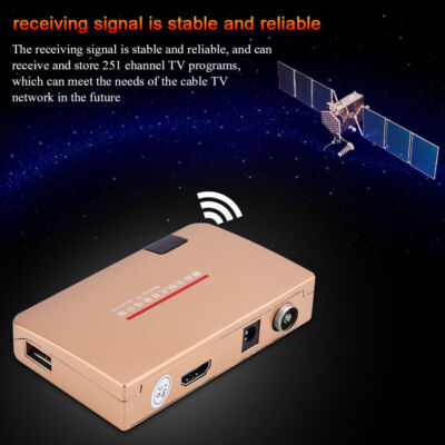 RF to  All Standard Converter Analog TV Receiver Adapter Remote Control