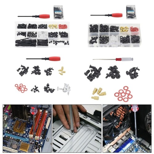 Durability Computer Screws Motherboard Standoffs Assortment Kit for pc Case - Bild 2 von 12