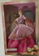 2025 Birthday Wishes Barbie Doll JBJ08 with Shipper! IN STOCK NOW!
