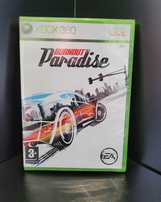 Burnout Paradise Xbox 360 Neu und Ovp Volle Original UK Freigabe