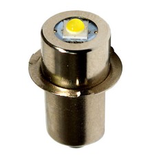 HQRP P13.5s Base High Power LED Bulb 3W 150LM for Dewalt DW Series Flashlights