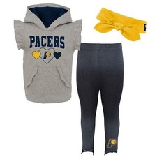 Outerstuff NBA Little Girls 4-6 Indiana Pacers Making Strides Jegging Outfit