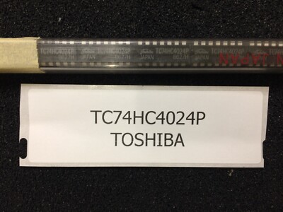 TC74HC4024P TOSH 74HC4024N IC BINARY COUNTER 7-BIT 14PIN PDIP 15 PIECES