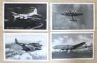 military planes ww2 flying fortress constellation b17 xfm-1 lot of 4