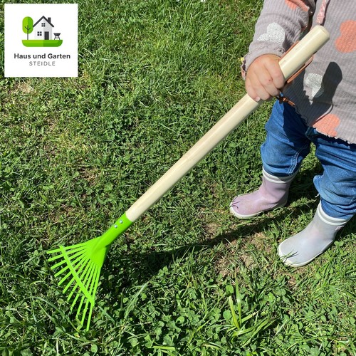 Sandspielzeug / Gartenwerkzeug Set für Kinder, Schaufel + Rechen + Besen - Bild 5 von 7