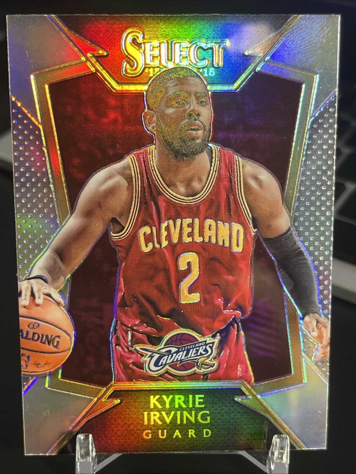 2014-15 Panini Select Silver Prizm #65 Kyrie Irving Cleveland Cavaliers